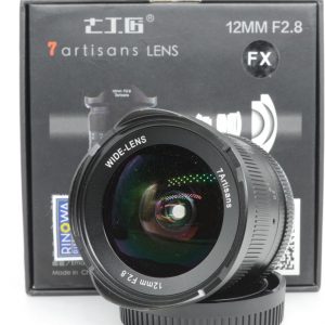 7artisans 12mm f/2.8  APS-C X Canon M e Sony