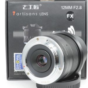 7artisans 12mm f/2.8  APS-C X Canon M e Sony