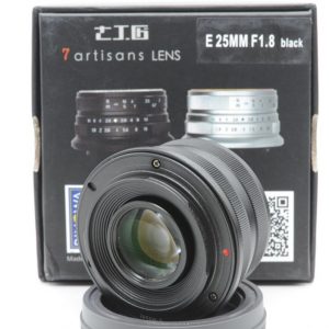 7artisans 25mm f/1.8  APS-C x Sony