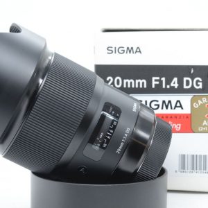 Sigma Art. 20mm F 1.4 X Canon