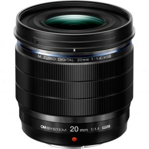 Olympus Om System 20mm/1.4 PRO – Garanzia Polyphoto – CASHBACK 100€ fino al 31/03/24