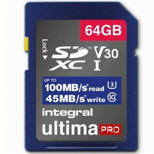 Integral SD 32GB/64GB-100V30