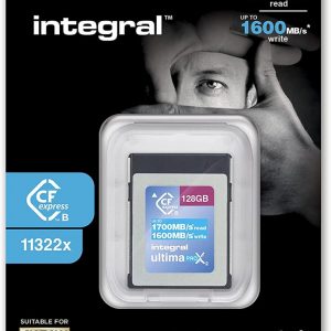 Integral CFexpress 128 GB/256GB Tipo B 2.0 1700MB/s Velocità di lettura 1600MB/s