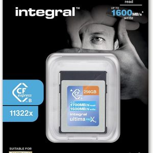 Integral CFexpress 128 GB/256GB Tipo B 2.0 1700MB/s Velocità di lettura 1600MB/s