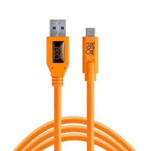 Tether Tools USB 3.0 a USB-C 4.6m arancio