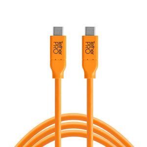 Tether Tools USB-C a USB-C 4.6m arancio