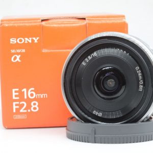 Sony E 16mm f/2.8