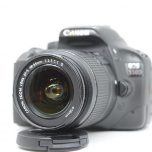 Canon 550D con 18/55