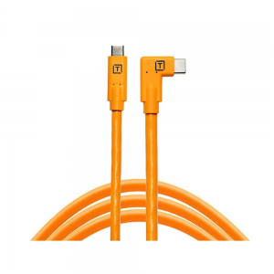 Tether Tools USB-C a USB-C angolare 4.6m – Arancione