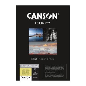 Canson Infinity Velin Museum Rag gr315  A3x25 (fino ad esaurimento)