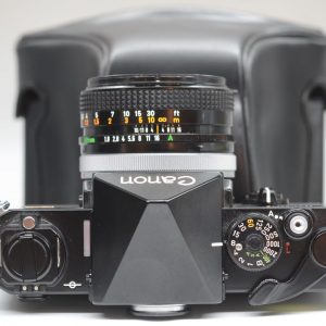 Canon F-1 con 50mm FD 1,8