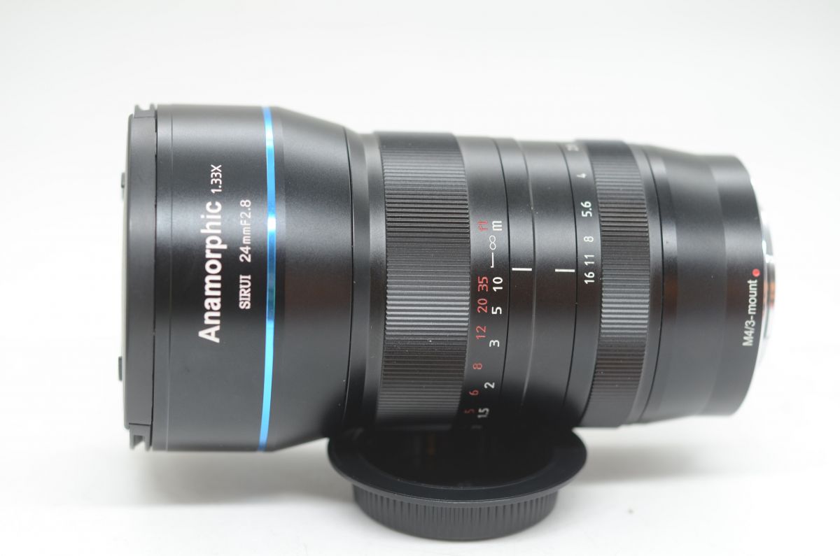 Sirui 24mm F2.8 lente anamorfica 1.33x Micro 4/3