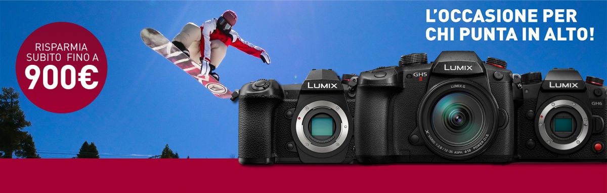 Instant CashBack Camere Lumix SERIE G