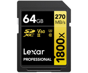 Lexar Pro 1800X SDXC UHS-II 64/128GB