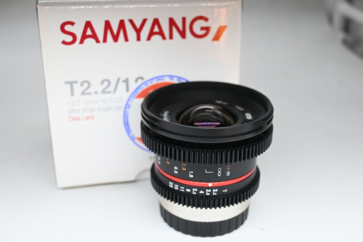 Samyang 12mm T2.2 Cine NCS CS (Fuji X)