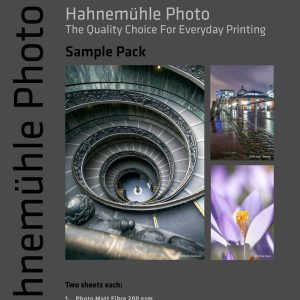 Hahnemuhle Photo pack test A4