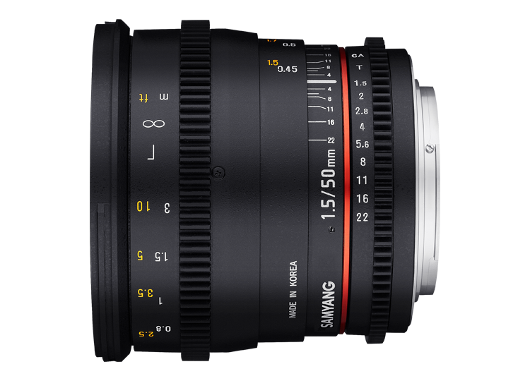 Samyang T50 f 1,5 X Canon