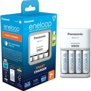 Panasonic Eneloop BQ-CC17 Compreso di Batterie