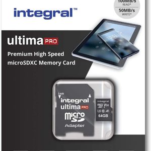 Integral 64/128 Micro Sd Card 180mbs