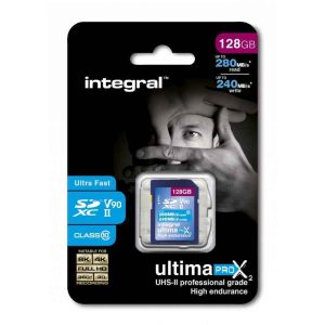 Integral SD 64/128GB UHS-II V90 classe 10