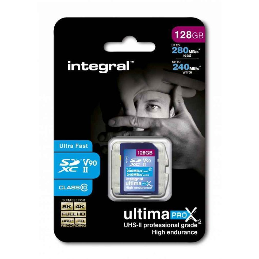 Integral SD 64/128GB UHS-II V90 classe 10 - immagine 2