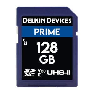 Delkin SDXC 128 GB Prime USH-II C10 U3 V60