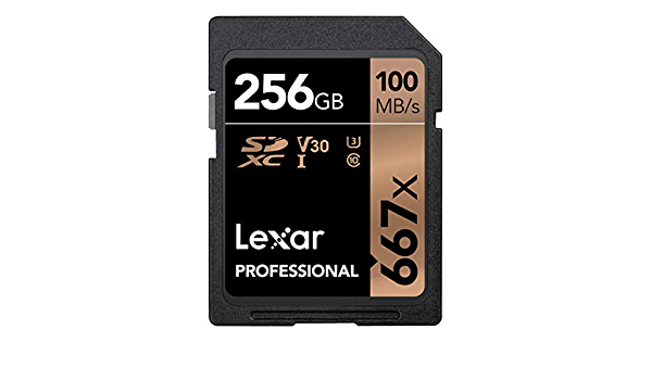 Lexar 128/256GB 667x 100m