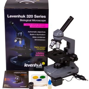 Microscopio biologico monoculare Levenhuk 320 PLUS