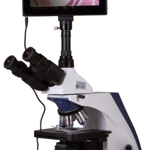 Microscopio trinoculare digitale Levenhuk MED D30T LCD