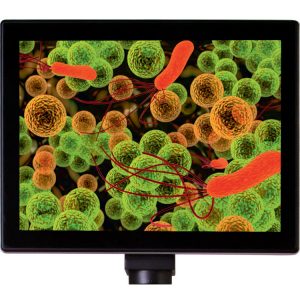 Levenhuk MED fotocamera digitale per microscopio da 5M con schermo LDC da 9,4″