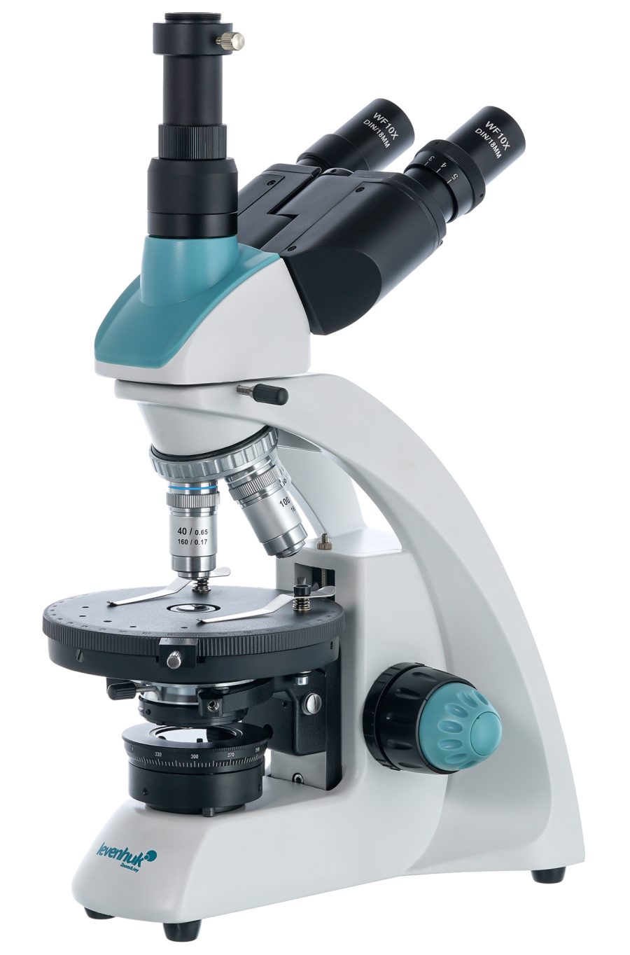 Microscopio trinoculare Levenhuk 500T POL - immagine 3
