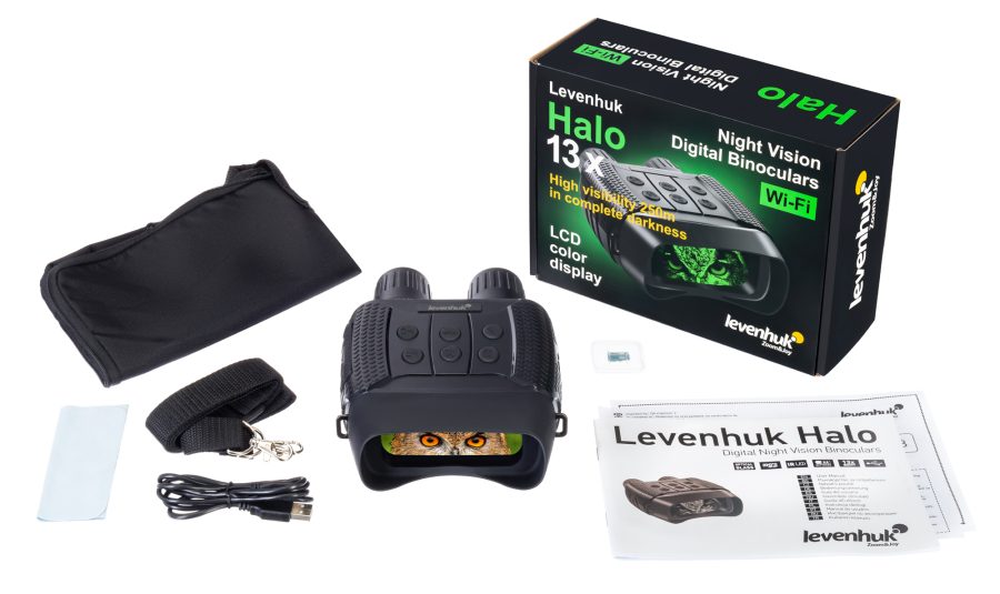Visore notturno binoculare digitale Levenhuk Halo 13X Wi-Fi - immagine 2