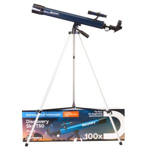 Telescopio Discovery Sky T50 con libro