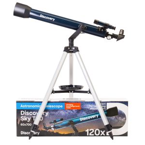 Telescopio Discovery Sky T60 con libro