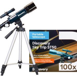 Telescopio Discovery Sky Trip ST50 con libro