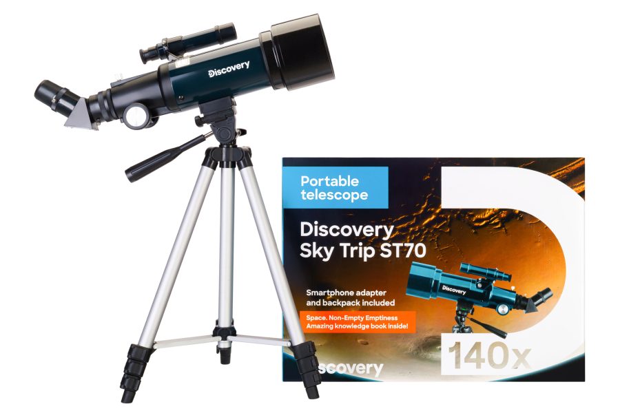 Telescopio Discovery Sky Trip ST70 con libro - immagine 2