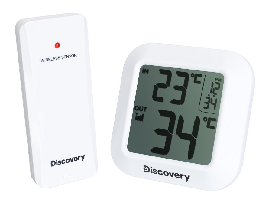 Stazione meteorologica con orologio Discovery Report W20 - immagine 3