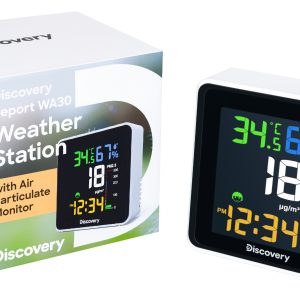 Stazione meteorologica Discovery Report WA30 con monitor del particolato nell’aria