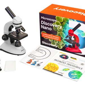 Microscopio digitale Discovery Nano Polar con libro