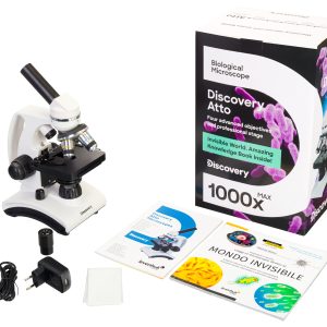 Microscopio Discovery Atto Polar con libro