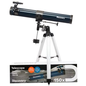 Telescopio Discovery Spark 769 EQ con libro