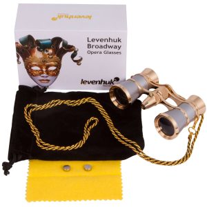 Binocolo da teatro Levenhuk Broadway 325F (con luce LED e cordoncino da collo)