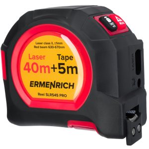 Misuratore laser con flessometro Ermenrich Reel SLR545 PRO