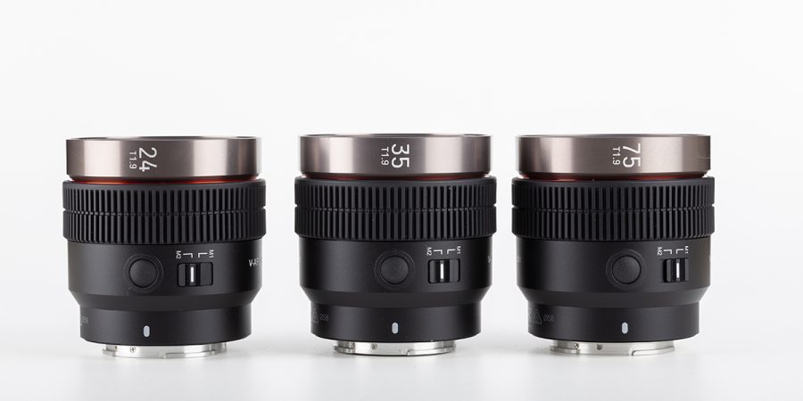 Samyang V-AF 24/35/75 T1.9 Sony E Kit ( NOLEGGIO )