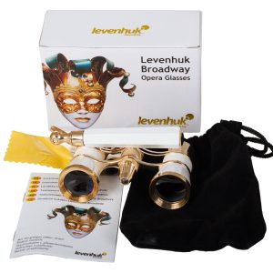 Binocolo da teatro Levenhuk Broadway 325N (lorgnette con luce LED)