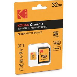 Kodak Micro SD HC 32GB CL 10 Extra