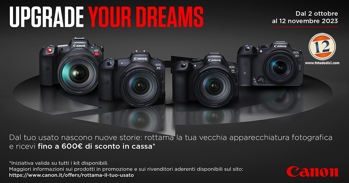 Canon EOS R TRADE IN fino al 12/11/2023