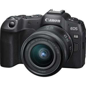 Canon EOS R8 con RF 24/50 + RF 35 F 1.8 IS Macro – Garanzia Canon Italia