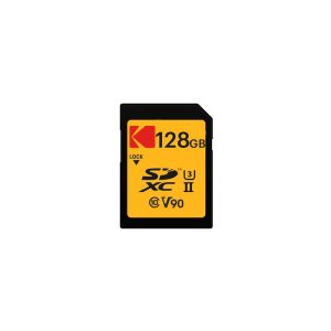 Kodak SDXC 2000 x 128 GB UHS-II U3 V90 Ultra Pro fino a 300 MB