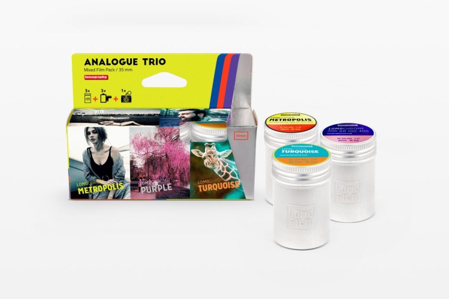 Lomography Analogue Trio - Mix di 3 Pellicole 35 mm